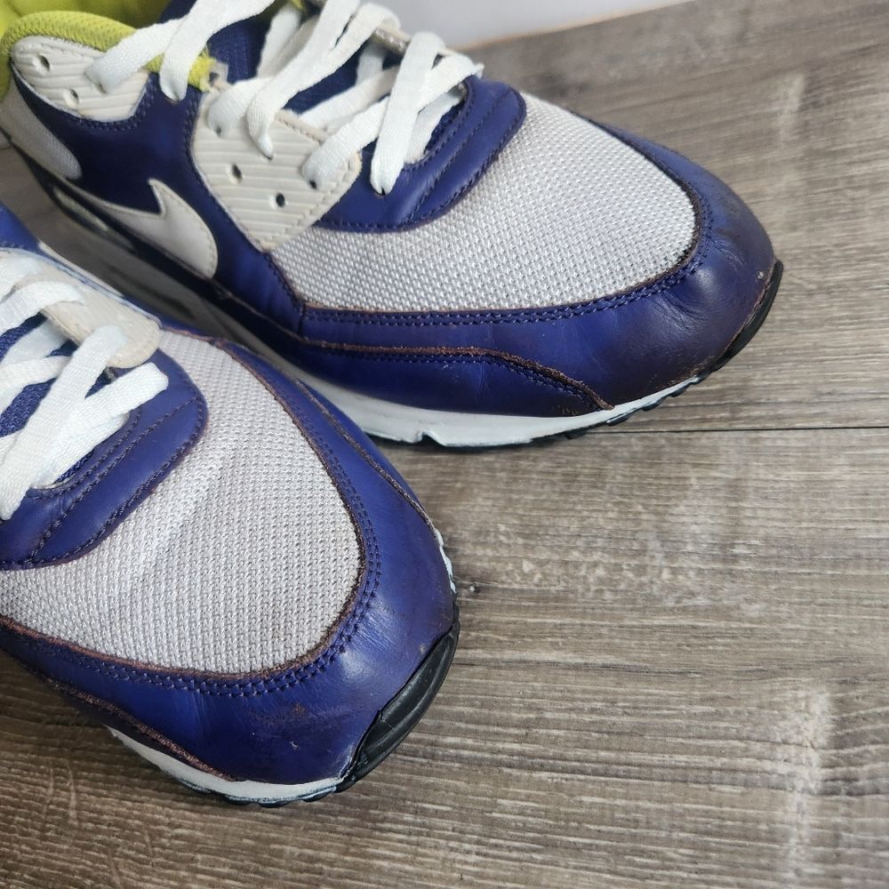 2010 Nike Air Max 90 Wicket Purple Athletic Shoes Sneakers Mens Size 10.5 READ - Picture 14 of 15